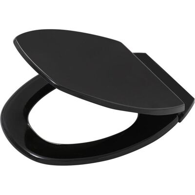 Tiger, Abattant WC, Logston Toilet seat with lid MDF Black - Publicité Tiger, Abattant WC, Logston Toilet seat with lid MDF Black - Publicité