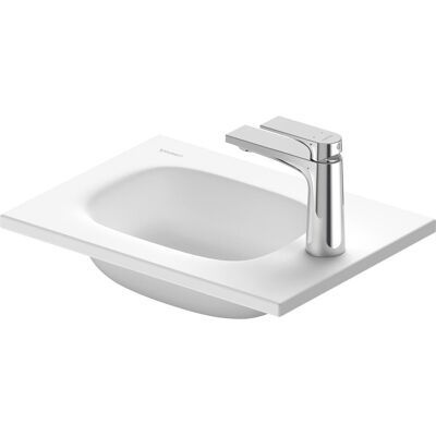 Lavabo Sivida Blanc Seda Mat de Duravit - Articles de bain - Publicité Lavabo Sivida Blanc Seda Mat de Duravit - Articles de bain - Publicité