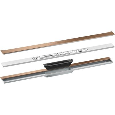 Axor Rigole de douche, Kit de finition Drain Caniveau, 800mm, pour montage mural, 42526 (800 mm) - Publicité Axor Rigole de douche, Kit de finition Drain Caniveau, 800mm, pour montage mural, 42526 (800 mm) - Publicité