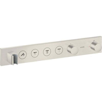 Axor Robinetterie de salle de bains, ShowerSolutions module de thermostat Select 600/90, encastré, 4 consommateurs, kit c - Publicité Axor Robinetterie de salle de bains, ShowerSolutions module de thermostat Select 600/90, encastré, 4 consommateurs, kit c - Publicité