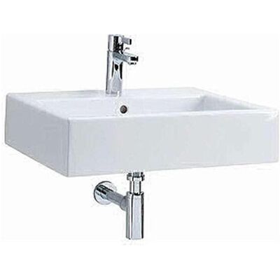 Lavabo Rectangulaire Koło Twins - 60x46 cm - Blanc - Publicité Lavabo Rectangulaire Koło Twins - 60x46 cm - Blanc - Publicité