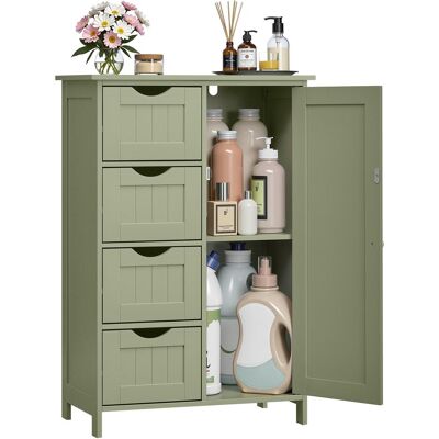 Vasagle, Armoire de salle de bain, Felix (55 x 30 x 82 cm) - Publicité Vasagle, Armoire de salle de bain, Felix (55 x 30 x 82 cm) - Publicité