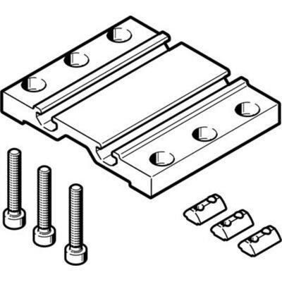 Festo, Technique de raccordement des tubes, Befestigungsbausatz 8060046 VAME-R4-20-PA 1 St. Publicité Festo, Technique de raccordement des tubes, Befestigungsbausatz 8060046 VAME-R4-20-PA 1 St. Publicité