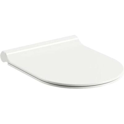 Siège de toilette blanc Ravak à fermeture douce - Publicité Siège de toilette blanc Ravak à fermeture douce - Publicité