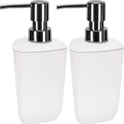 Kleine Wolke Modèle Bento Blanc Moderne - Distributeur de savon - Publicité Kleine Wolke Modèle Bento Blanc Moderne - Distributeur de savon - Publicité