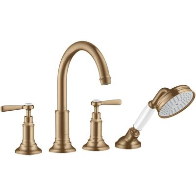 Hansgrohe Axor Montreux Robinet de Baignoire 4 Trou - Bronze Brossé - Publicité Hansgrohe Axor Montreux Robinet de Baignoire 4 Trou - Bronze Brossé - Publicité