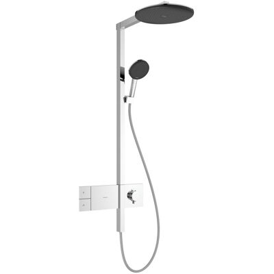 Système de douche Hansgrohe Raindance Alive S - RainAir & PowderRain - Chrome - Publicité Système de douche Hansgrohe Raindance Alive S - RainAir & PowderRain - Chrome - Publicité