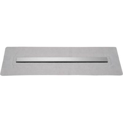 Goulotte de douche en acier inoxydable SCHÜTTE 80cm - Design moderne, hauteur réglable - Publicité Goulotte de douche en acier inoxydable SCHÜTTE 80cm - Design moderne, hauteur réglable - Publicité