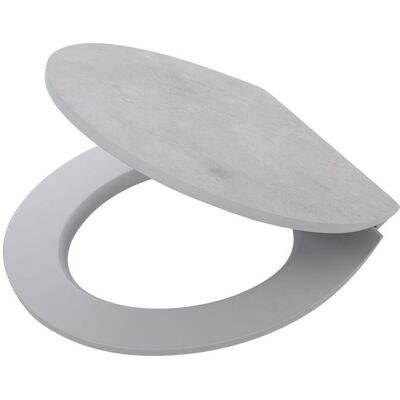 Tiger, Abattant WC, Concrete Toilet Seat MDF Grey - Publicité Tiger, Abattant WC, Concrete Toilet Seat MDF Grey - Publicité