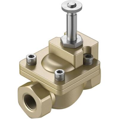 Festo, Vanne, 2/2 Way Solenoid Valve, NC, Female G3/8 - Publicité Festo, Vanne, 2/2 Way Solenoid Valve, NC, Female G3/8 - Publicité