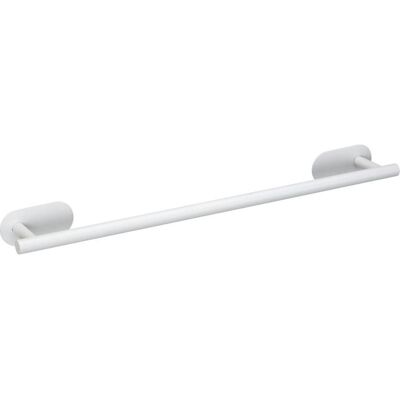 Barre de Serviette en Inox Blanc WENKO 60cm - Accessoires de salle de bain - Publicité Barre de Serviette en Inox Blanc WENKO 60cm - Accessoires de salle de bain - Publicité