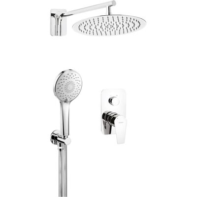 Deante - AGAWA NAC 09NP - chrome - encastré - système de douche - Publicité Deante - AGAWA NAC 09NP - chrome - encastré - système de douche - Publicité