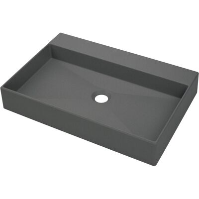 Lavabo en Granit Deante Correo - 60x40 cm - Publicité Lavabo en Granit Deante Correo - 60x40 cm - Publicité