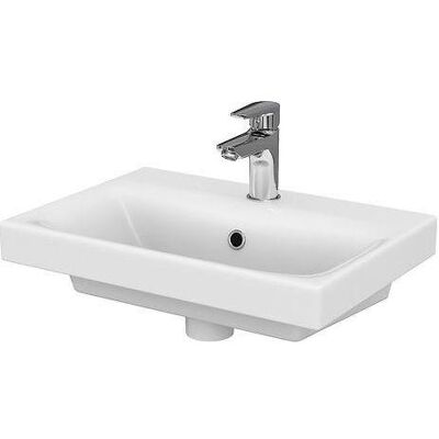 Lavabo Moduo Cersanit 50cm Blanc - Lavabo - Publicité Lavabo Moduo Cersanit 50cm Blanc - Lavabo - Publicité