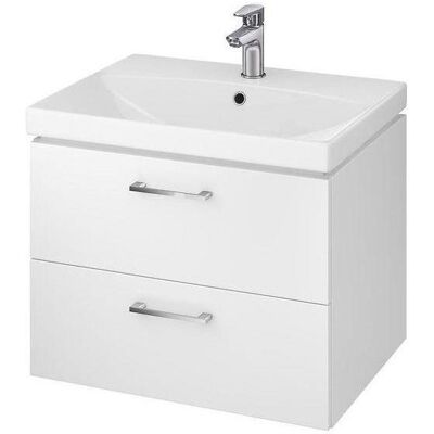 Ensemble lavabo mural Cersanit Lara - 60x45x46cm - Publicité Ensemble lavabo mural Cersanit Lara - 60x45x46cm - Publicité