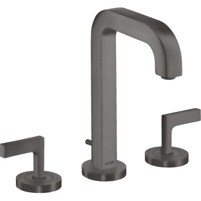 Hansgrohe AXOR Citterio Mitigeur lavabo 3 trous - Brushed Black Chrome - Publicité Hansgrohe AXOR Citterio Mitigeur lavabo 3 trous - Brushed Black Chrome - Publicité