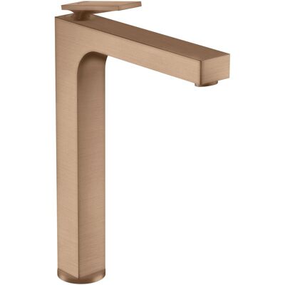 Robinet Hansgrohe AXOR Citterio - Or Rouge Brossé - Portée 200mm - Levier Unique - Publicité Robinet Hansgrohe AXOR Citterio - Or Rouge Brossé - Portée 200mm - Levier Unique - Publicité