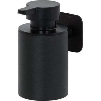 Distributeur de savon moderne Tiger - Noir mat - 180 Ml - Publicité Distributeur de savon moderne Tiger - Noir mat - 180 Ml - Publicité