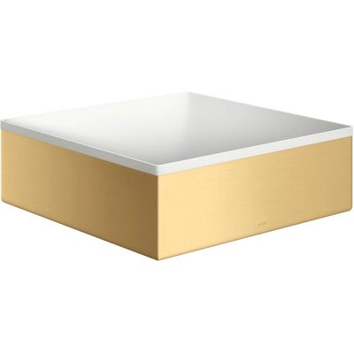Lavabo carré Hansgrohe AXOR - SolidSurface, Or Brossé, 285x285mm - Publicité Lavabo carré Hansgrohe AXOR - SolidSurface, Or Brossé, 285x285mm - Publicité