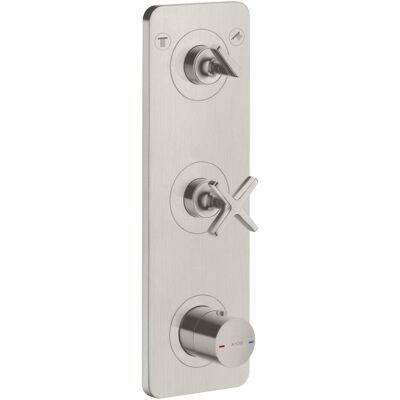 Axor Robinetterie de salle de bains, Citterio E module thermostat encastré 38 x 12 pour 2 consommateurs - Publicité Axor Robinetterie de salle de bains, Citterio E module thermostat encastré 38 x 12 pour 2 consommateurs - Publicité