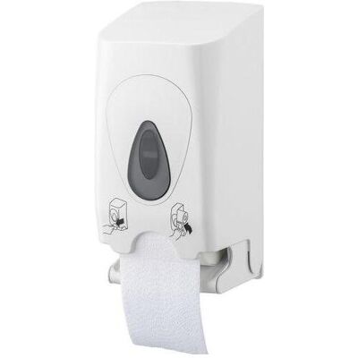 Support de papier toilette double de Valera - Fixation murale, verrouillable, Blanc - Publicité Support de papier toilette double de Valera - Fixation murale, verrouillable, Blanc - Publicité