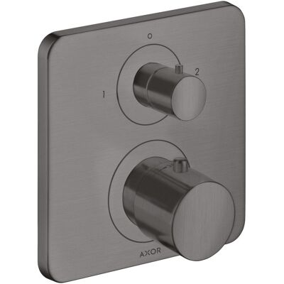 Hansgrohe Axor Citterio M thermostat encastré - Chrome noir brossé - 34725340 - Publicité Hansgrohe Axor Citterio M thermostat encastré - Chrome noir brossé - 34725340 - Publicité