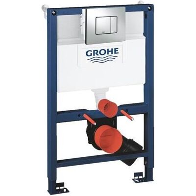 Citerne WC Grohe Chrome - 82cm, 3-en-1, connexion scandinave - Publicité Citerne WC Grohe Chrome - 82cm, 3-en-1, connexion scandinave - Publicité