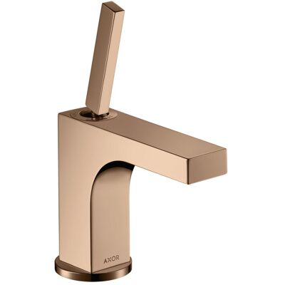 Hansgrohe Axor Citterio - Robinet Or Rouge Poli - Drain Automatique - Publicité Hansgrohe Axor Citterio - Robinet Or Rouge Poli - Drain Automatique - Publicité