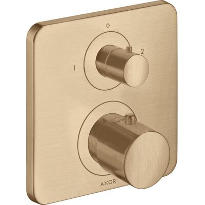 HANS GROHE Axor Citterio M Thermostat - Bronze Brossé - Montage Murale - Publicité HANS GROHE Axor Citterio M Thermostat - Bronze Brossé - Montage Murale - Publicité