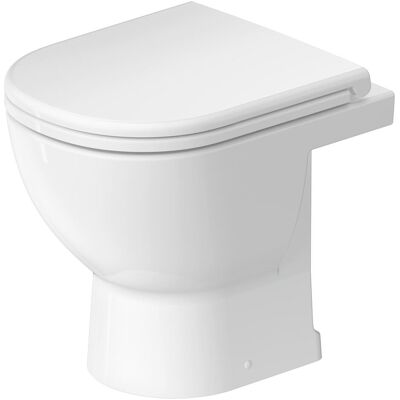 Duravit D-Code WC sur pied, sans rebord - Toilette - Publicité Duravit D-Code WC sur pied, sans rebord - Toilette - Publicité