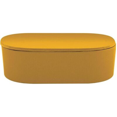 Boîte en coton de bambou Spirella - Rangement pour salle de bain - Publicité Boîte en coton de bambou Spirella - Rangement pour salle de bain - Publicité