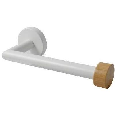 MSV, Dérouleur de papier toilette, Porte-rouleau / blanc bambou Iana - Publicité MSV, Dérouleur de papier toilette, Porte-rouleau / blanc bambou Iana - Publicité