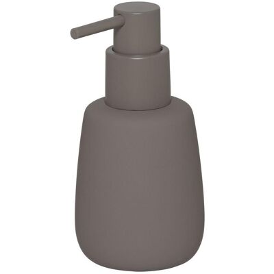 Sealskin, Distributeur de savon + porte-savon, Distributeur de savon Mireli 150 ml, modèle sur pied, couleur Shadow Taupe - Publicité Sealskin, Distributeur de savon + porte-savon, Distributeur de savon Mireli 150 ml, modèle sur pied, couleur Shadow Taupe - Publicité