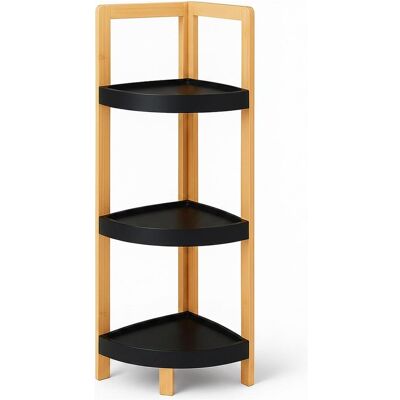 Relaxdays, Étagère de salle de bain, Étagère d'angle (23 x 23 x 77 cm) - Publicité Relaxdays, Étagère de salle de bain, Étagère d'angle (23 x 23 x 77 cm) - Publicité