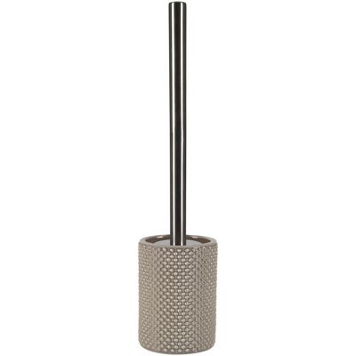 Spirella - MERO - taupe - céramique - Toilet brush set - Publicité Spirella - MERO - taupe - céramique - Toilet brush set - Publicité