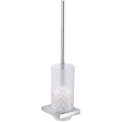 Ensemble de brosse WC KEUCO Édition 11 - Fixation murale, insert en cristal, bronze brossé - Publicité Ensemble de brosse WC KEUCO Édition 11 - Fixation murale, insert en cristal, bronze brossé - Publicité