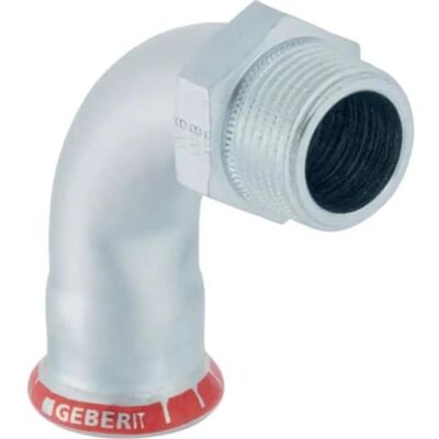 Geberit Mapress FZ Coude 90° - Raccord de Tuyau - Publicité Geberit Mapress FZ Coude 90° - Raccord de Tuyau - Publicité