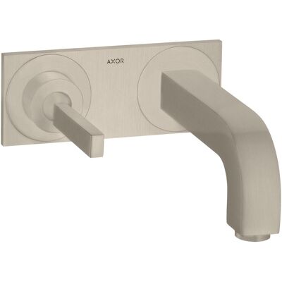 Mitigeur lavabo monocommande AXOR Citterio mural - Chrome - Publicité Mitigeur lavabo monocommande AXOR Citterio mural - Chrome - Publicité