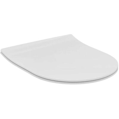 Siège WC Ideal Standard Dolce Vita - Fermeture douce - blanc - Publicité Siège WC Ideal Standard Dolce Vita - Fermeture douce - blanc - Publicité
