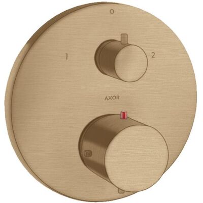 Hansgrohe Axor Starck Thermostat - Bronze Brossé - Vanne de Douche - Publicité Hansgrohe Axor Starck Thermostat - Bronze Brossé - Vanne de Douche - Publicité