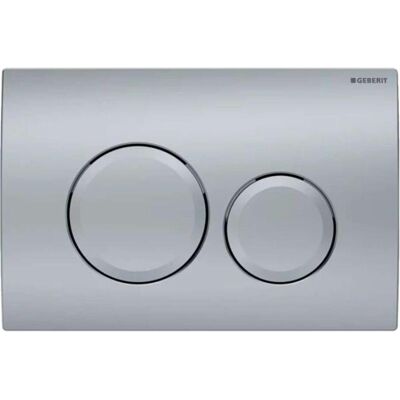 Plaque de décharge double touche Geberit Delta20 - Accessoire WC suspendu - Publicité Plaque de décharge double touche Geberit Delta20 - Accessoire WC suspendu - Publicité