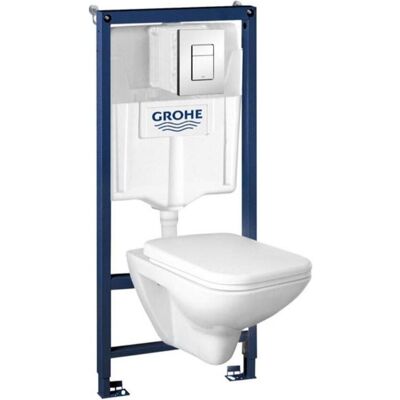 Grohe - Solido - Softclose - Even plate - Ensemble WC - Publicité Grohe - Solido - Softclose - Even plate - Ensemble WC - Publicité