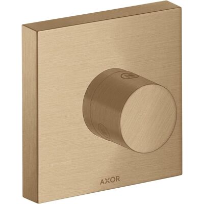 Axor Robinetterie de salle de bains, Starck ShowerSolutions Vanne d'évacuation et d'inversion Trio/ Quattro 120/120 encastrée - Publicité Axor Robinetterie de salle de bains, Starck ShowerSolutions Vanne d'évacuation et d'inversion Trio/ Quattro 120/120 encastrée - Publicité