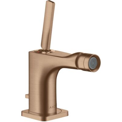 Mitigeur Bidet Axor Citterio - Or Rouge Brossé - Modèle 36120310 - Publicité Mitigeur Bidet Axor Citterio - Or Rouge Brossé - Modèle 36120310 - Publicité