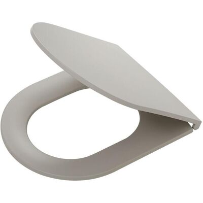 Tiger, Abattant WC, Kila Toilet seat with lid Duroplast Greige - Publicité Tiger, Abattant WC, Kila Toilet seat with lid Duroplast Greige - Publicité