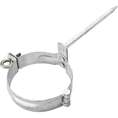 Magni, Installation sanitaire : accessoires, Collier de descente galvanisé DN 87 avec percuteur 140 mm - Publicité Magni, Installation sanitaire : accessoires, Collier de descente galvanisé DN 87 avec percuteur 140 mm - Publicité