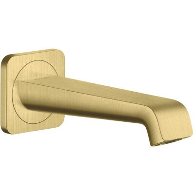 Hansgrohe Axor Citterio Laiton brossé - Robinet de baignoire - Publicité Hansgrohe Axor Citterio Laiton brossé - Robinet de baignoire - Publicité