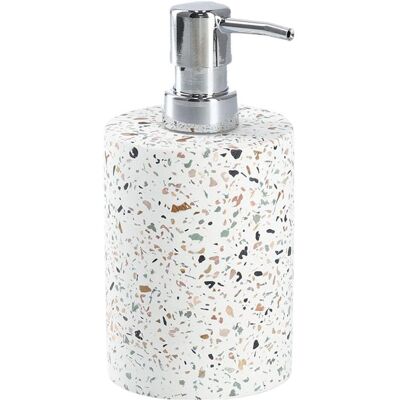 Zeller - Present - Terrazzo finish - Cement - Soap dispenser - Publicité Zeller - Present - Terrazzo finish - Cement - Soap dispenser - Publicité