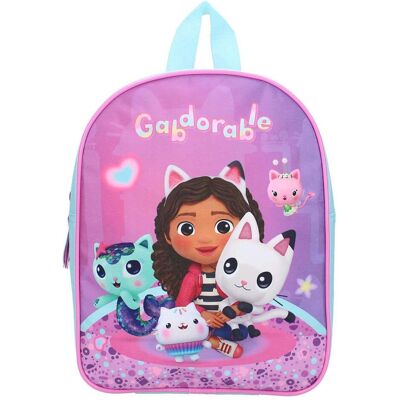 Vadobag Gabby's Dollhouse Violet - Sac d'école maternelle - Publicité Vadobag Gabby's Dollhouse Violet - Sac d'école maternelle - Publicité