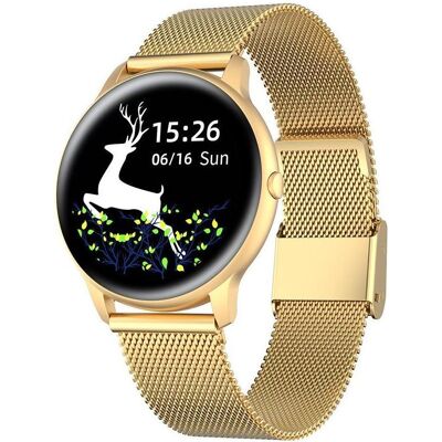 Montre connectée G. Rossi SW015-5 Or - Fitness & Notifications - Publicité Montre connectée G. Rossi SW015-5 Or - Fitness & Notifications - Publicité